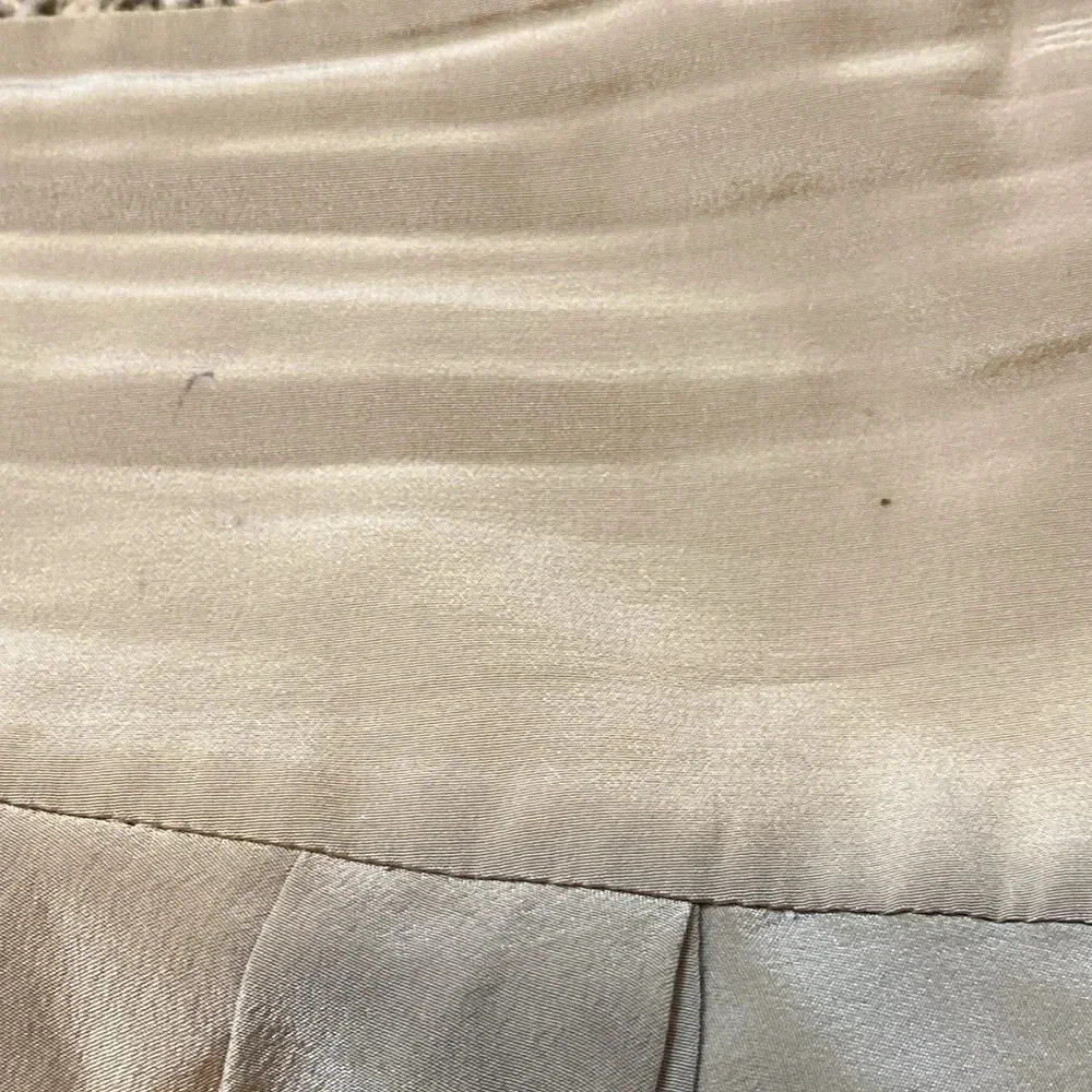 3.1 Phillip Lim Cream Mini Skirt with Draped Ruffle - Picture 4 of 8